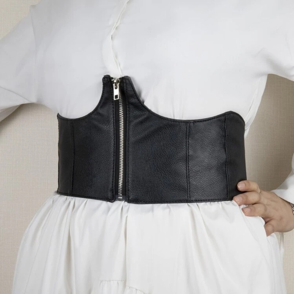 Zipper Decor Plus Size Belt
